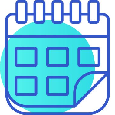 Bir benzin istasyonunun vektör illüstrasyonu