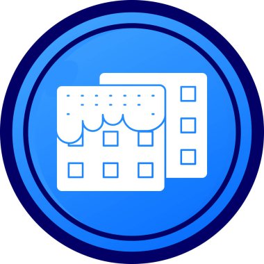 dükkan ikonu. Web için basit vektör simgeleri çizimi