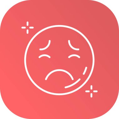 Özet biçiminde emoji yüz simgesi