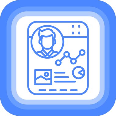 iş simgesi vektör illüstrasyonu