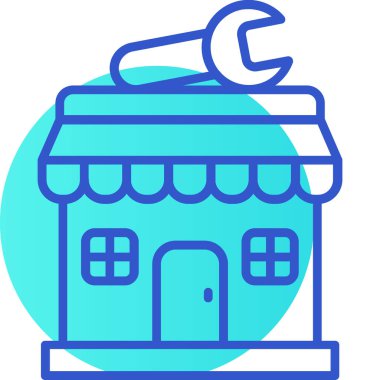 Ev. Web simgesi basit tasarım