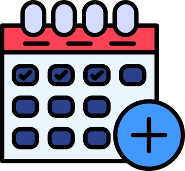 takvim tarih çizelgesi simgesi