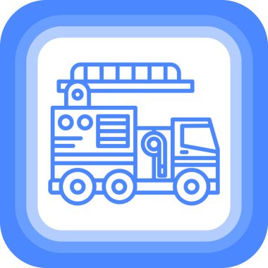 Yemek kamyonu simgesinin vektör çizimi