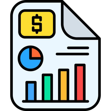 Çizelge. Web simgesi basit illüstrasyon