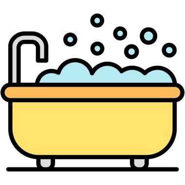 çamaşır makinesi simgesi. Web için vektör vektör simgelerinin özet çizimi