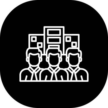 seo modern simgesinin vektör illüstrasyonu