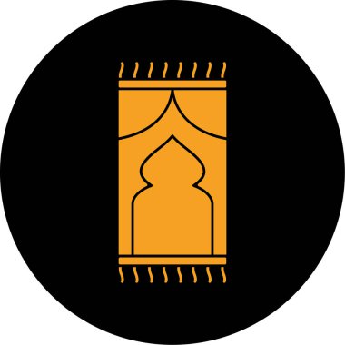 Cami simgesi vektör illüstrasyonu