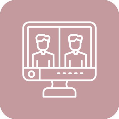 Modern eğitim ikonunun vektör illüstrasyonu