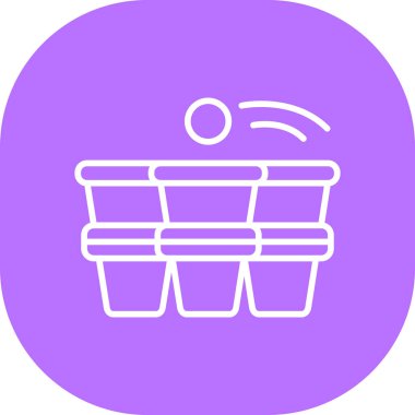 Alışveriş. Web simgesi basit illüstrasyon