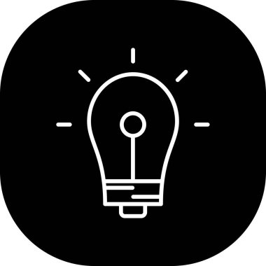 ışık fikir kutsal kişilerin resmi, vektör çizim