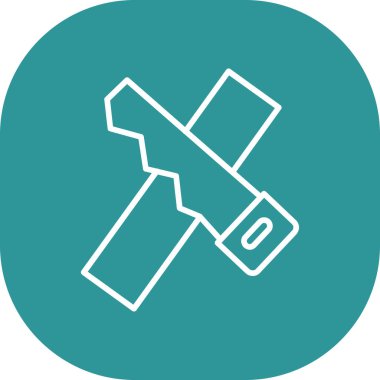 Balta. Web simgesi basit illüstrasyon