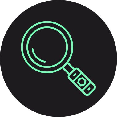 Arama vektörü resimleme soyut