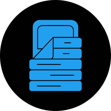 Seo simgesinin vektör illüstrasyonu