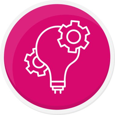 ampul vektör simgesi