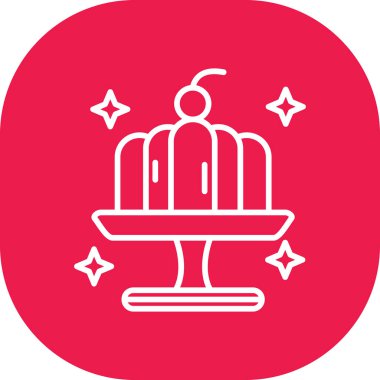 Bir Noel mumunun vektör çizimi