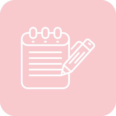 Kalemli bir kalemin vektör simgesi