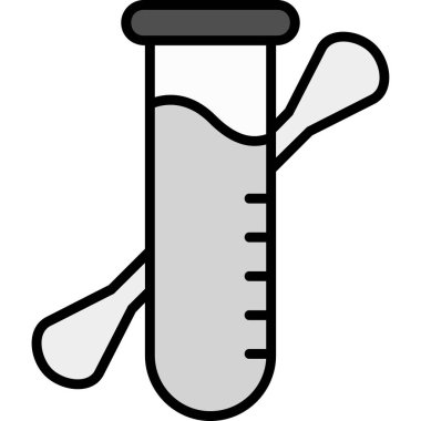 Test tüpü. Basit resimleme