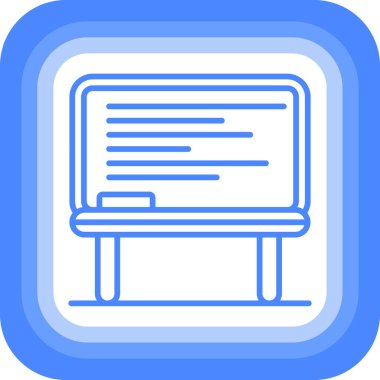 Dizüstü bilgisayar simgesi, vektör illüstrasyon tasarımı