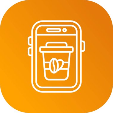 Gıda simgesinin vektör illüstrasyonu