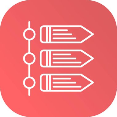 Uzun gölgenin vektör simgesi