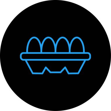 Gıda simgesinin vektör illüstrasyonu