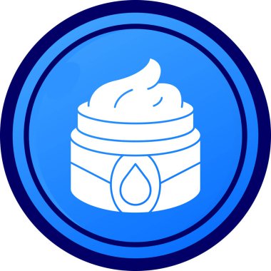 Su mavi renkte dairesel düşer.