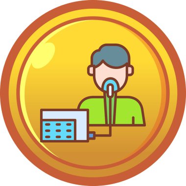 bilgisayar fan simgesi - taslak biçimi