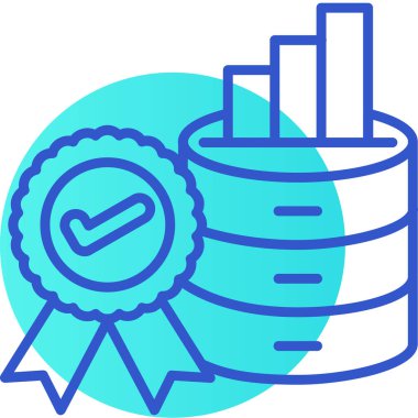 İş çizelgesi. Web simgesi basit illüstrasyon