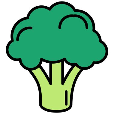 brokoli yemek brokoli ikonu