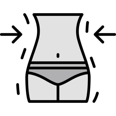 Web simgesini, basit vektör illüstrasyonunu kısaltır