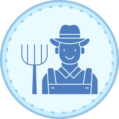 Çiftçi çiftçi ikonu