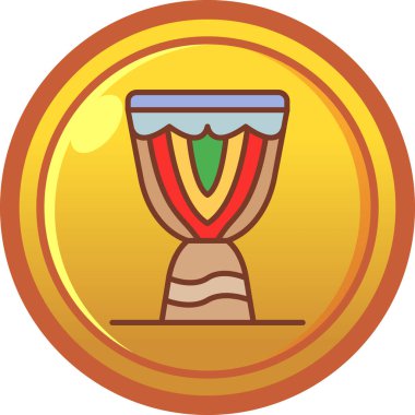 kupa simgesi vektörü