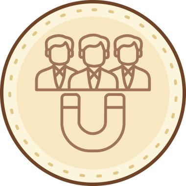 İş. Web simgesi basit illüstrasyon