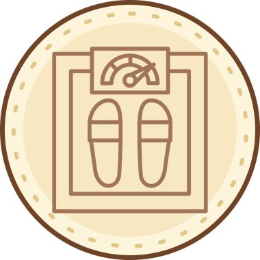 Gıda simgesinin vektör illüstrasyonu