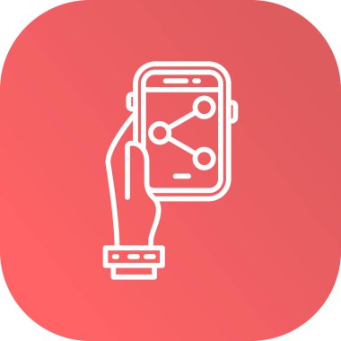 seo modern simgesinin vektör illüstrasyonu