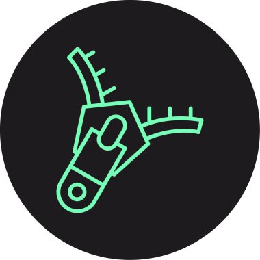 Dolgu simgesi vektör illüstrasyonu