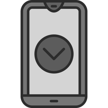 Akıllı telefon vektör çizim