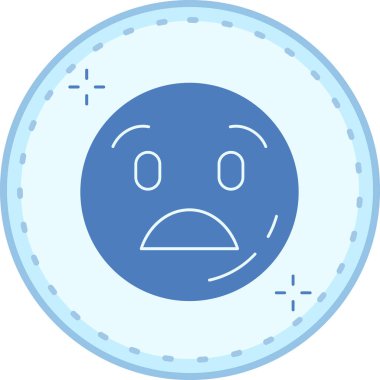 Emoji. Web simgesi basit tasarım