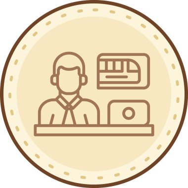 seo modern simgesinin vektör illüstrasyonu