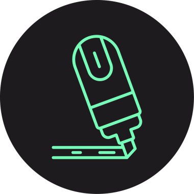 Modern simgenin vektör illüstrasyonu