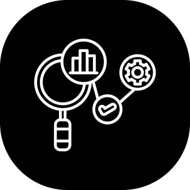 seo modern simgesinin vektör illüstrasyonu