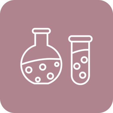 Modern b 'nin vektör illüstrasyonunda mataranın ikonu yok