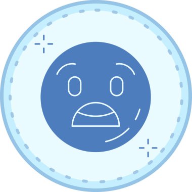 emoji yüz ifadesi vektör illüstrasyonu