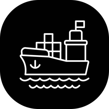 Kargo kutusu simgesi, basit biçim