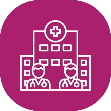 Sağlık ve tıbbi simgenin vektör illüstrasyonu