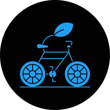 bisiklet bisiklet ikonu vektör illüstrasyonu