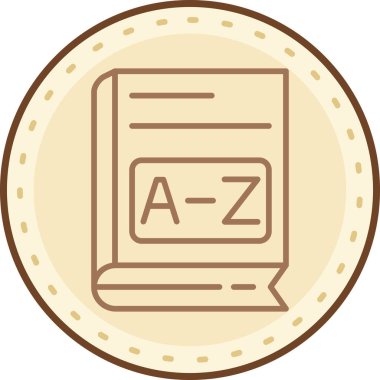 kitap simgesi vektör illüstrasyonu