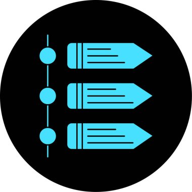 ok simgesi, vektör illüstrasyon tasarımı