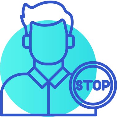 Kes şunu! Web simgesi basit tasarım