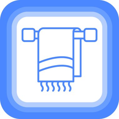 Su. Web simgesi basit illüstrasyon